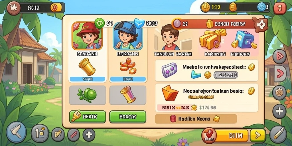 Tangkapan layar ini menunjukkan mode multiplayer yang mengasyikkan.