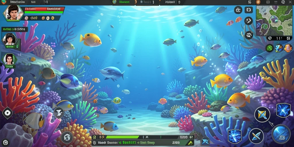 Cuplikan interaksi dengan karakter unik dalam game.