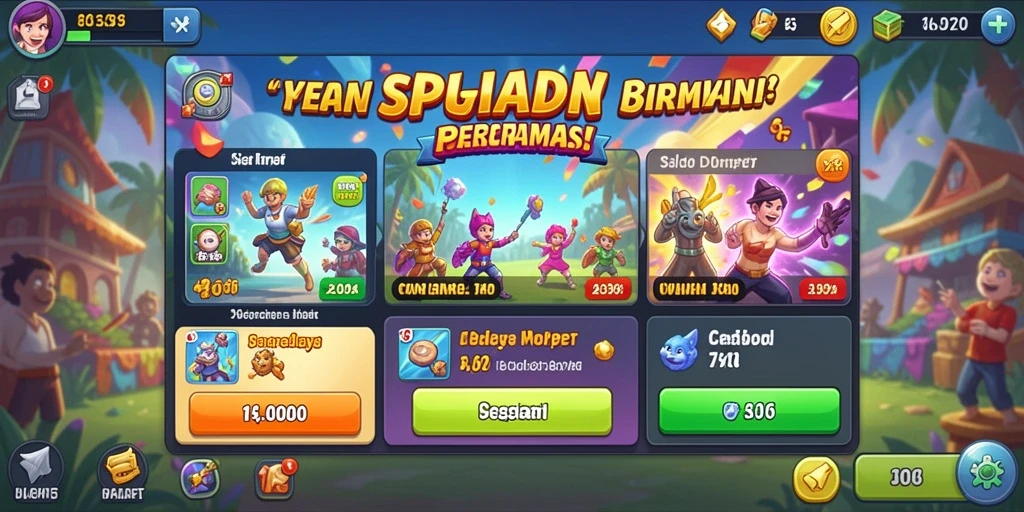 Mode multiplayer yang seru dan kompetitif.