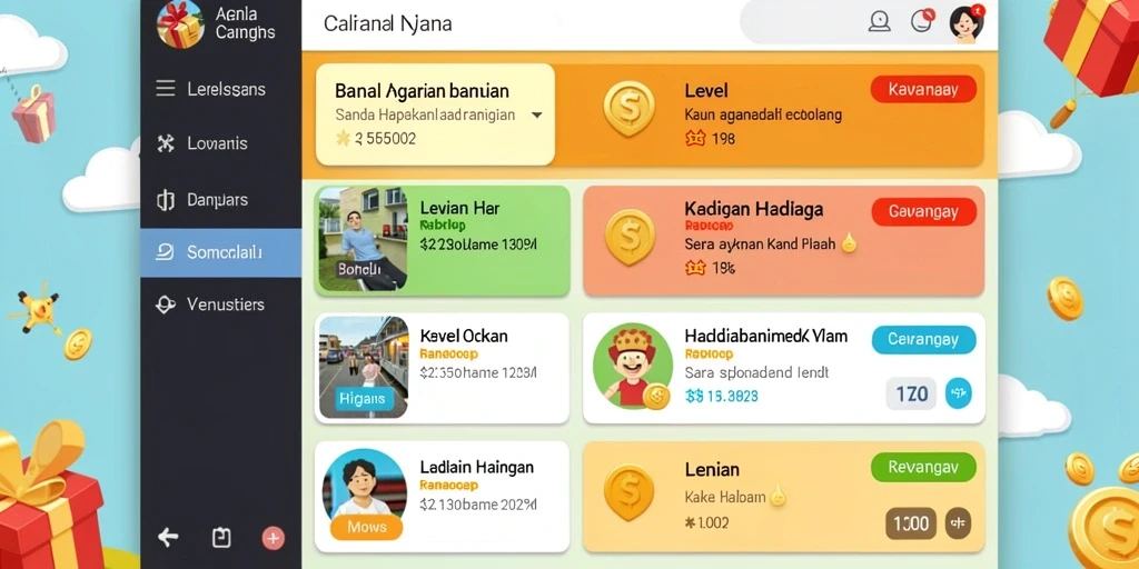 Fitur komunitas yang memungkinkan interaksi antar pemain.