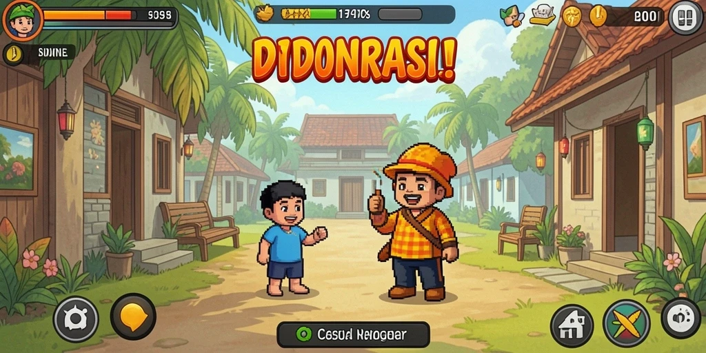 Screenshot memperlihatkan mode multiplayer yang seru.