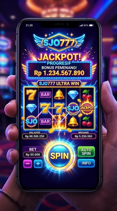 sjo777 — layar beranda